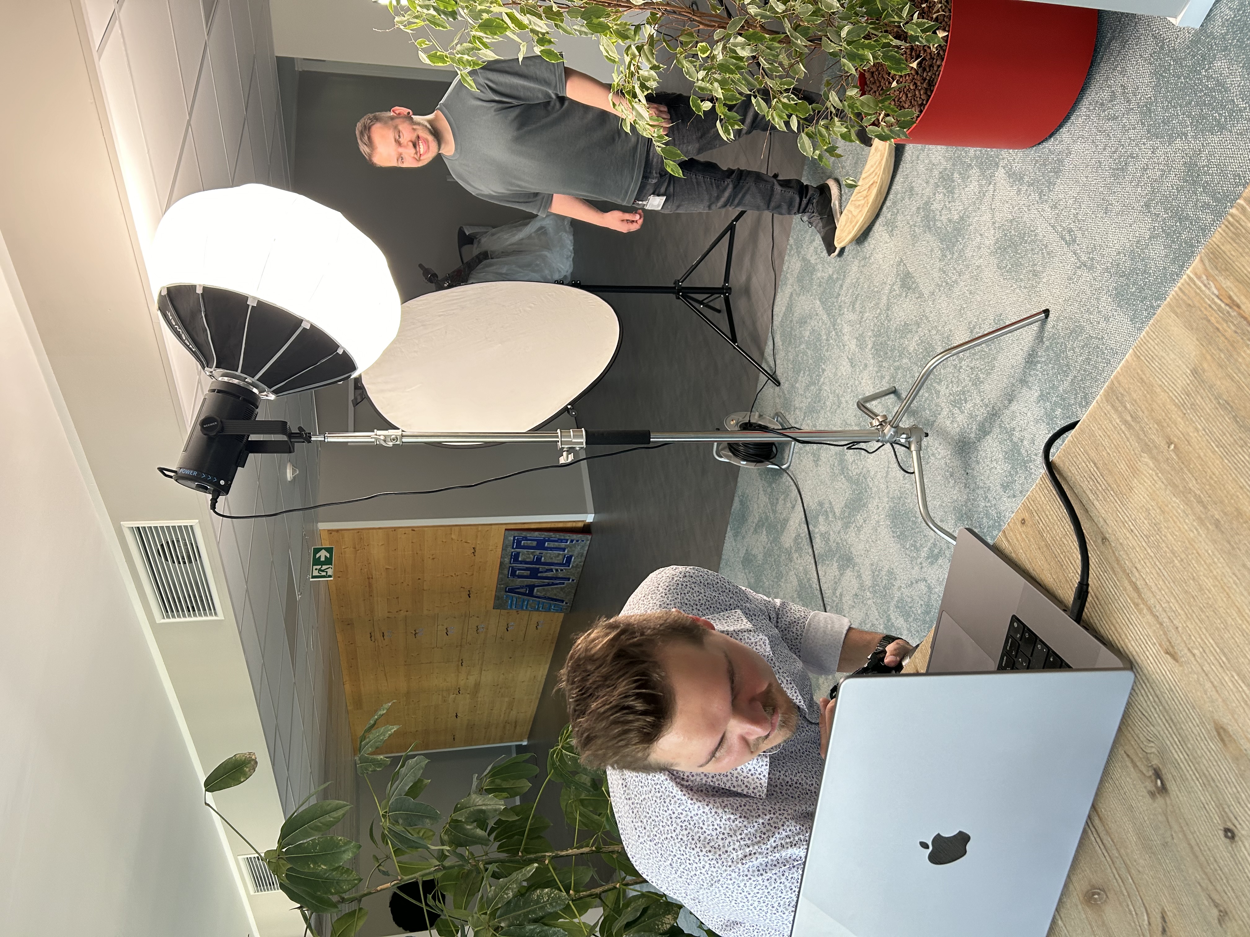 So entstehen professionelle Mitarbeiterporträts bei mir