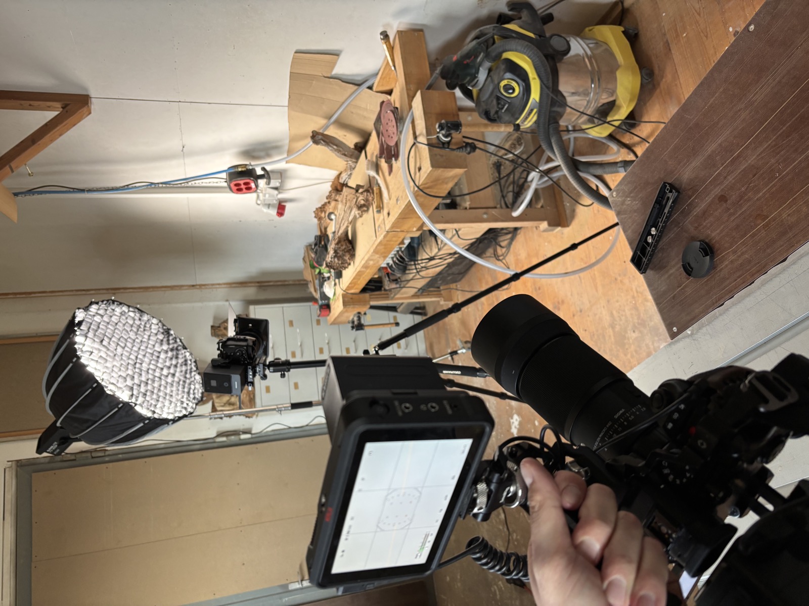 Behind the Scenes — Gimbal in Aktion